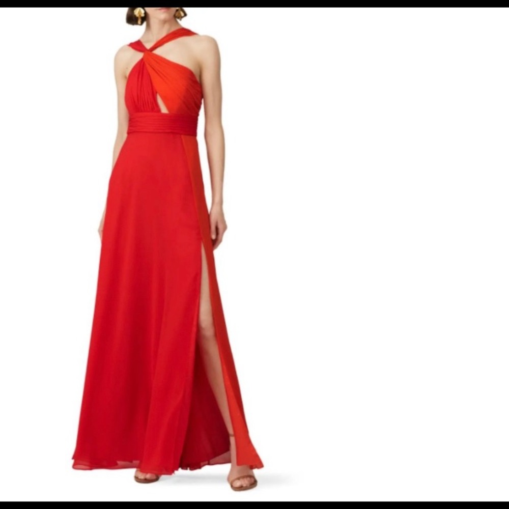 COPY - NWT Nordstrom Two Tone dress JILL STUART bridal party valentines dress 2